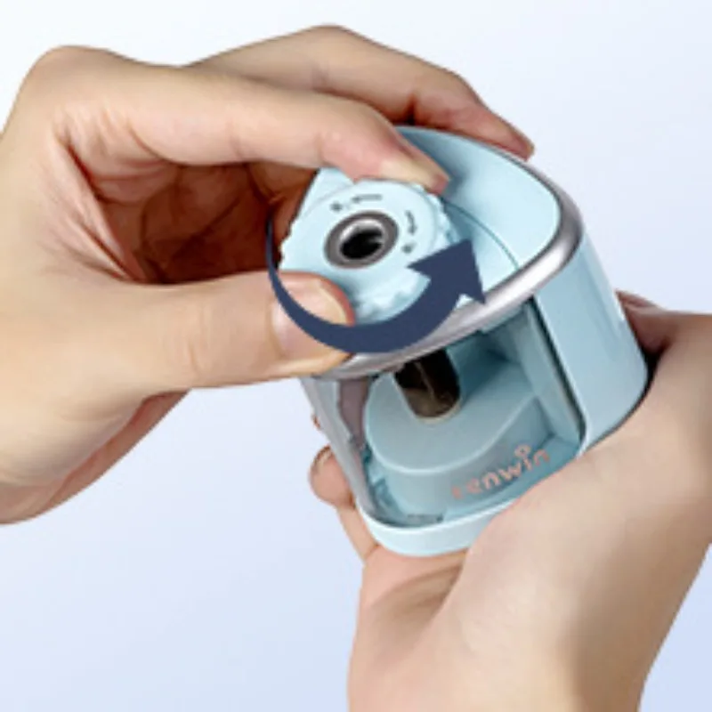 Electric Pencil Sharpener Usb - Taille-crayon électrique portable, fonctionne sur piles,