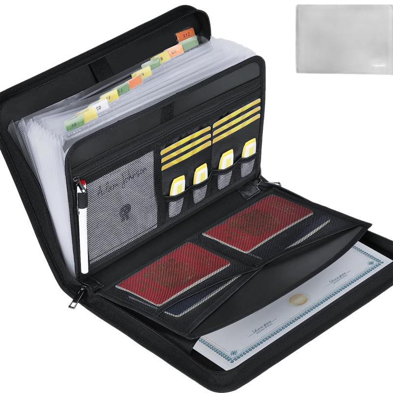 Dossier de classement extensib - Expandable Accordion File Folder 13 Pockets avis et prix