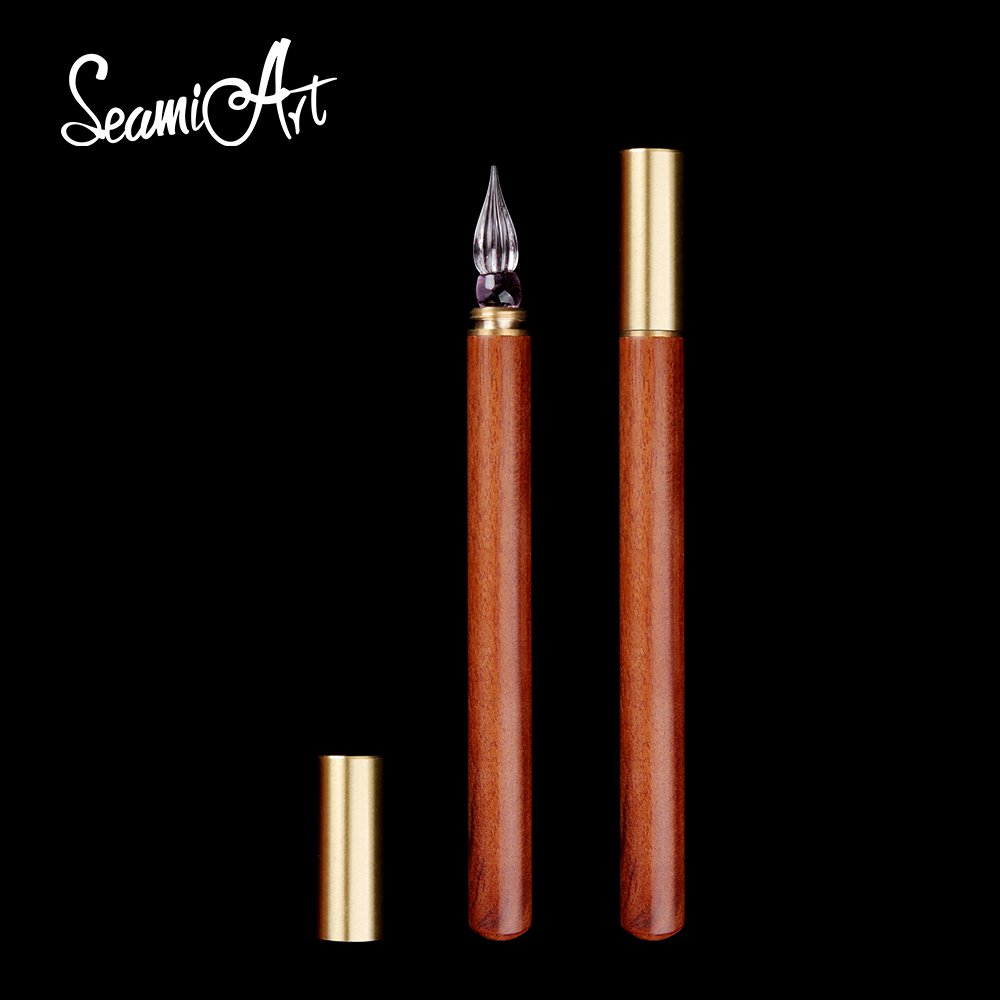 SeamiArt 1pc Stylo plume en ve - Writing Tools avis et prix